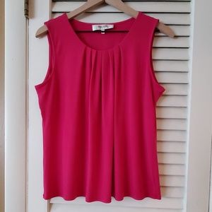 Jones Studio Hot Pink Top